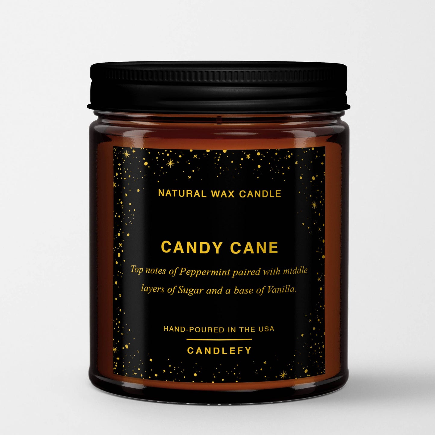 Christmas Candle: Candy Cane