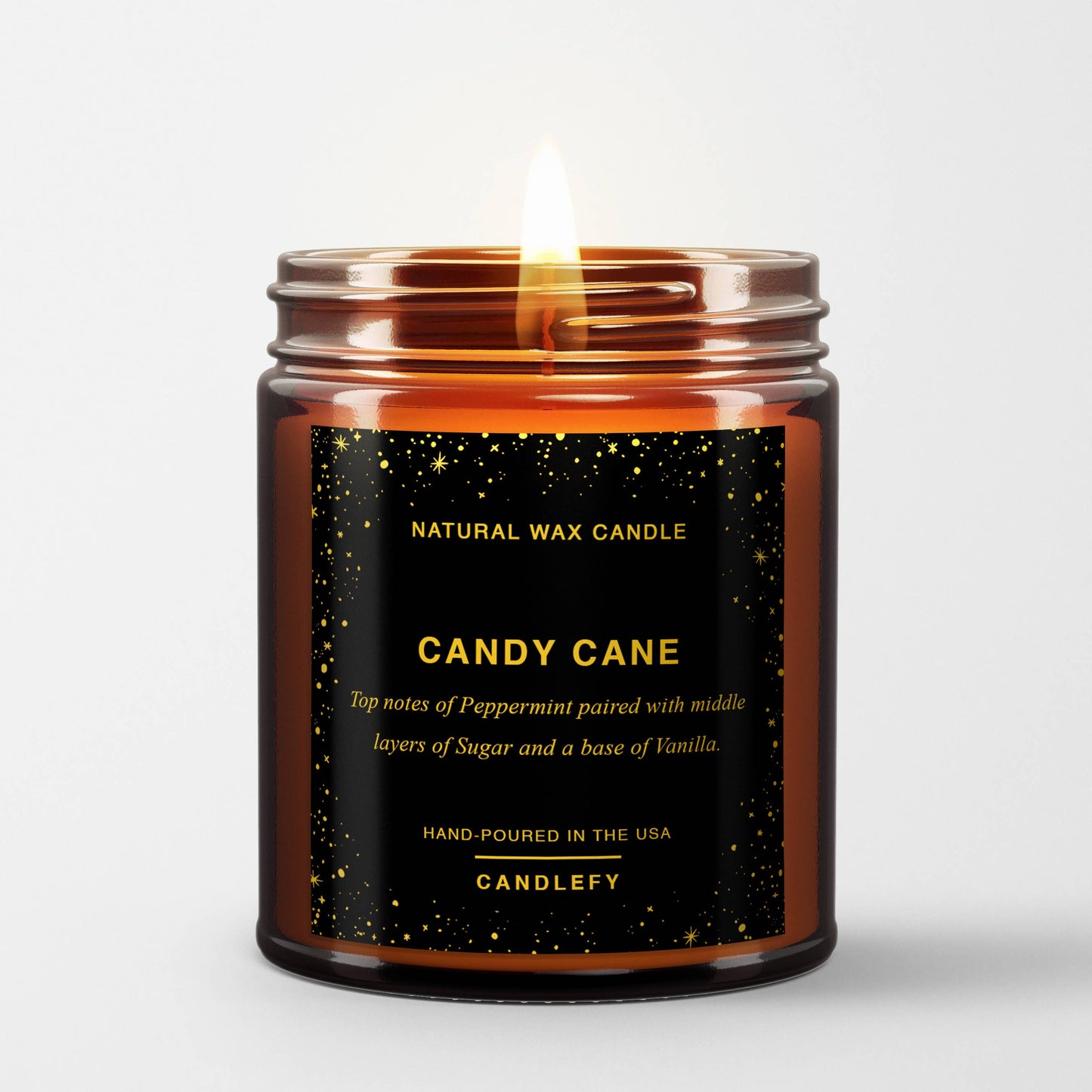 Christmas Candle: Candy Cane