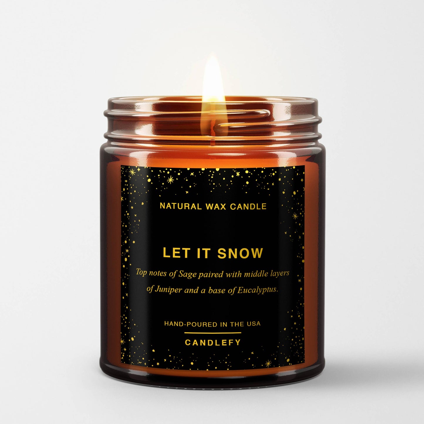 Christmas Candle: Let it Snow / Juniper & Sage