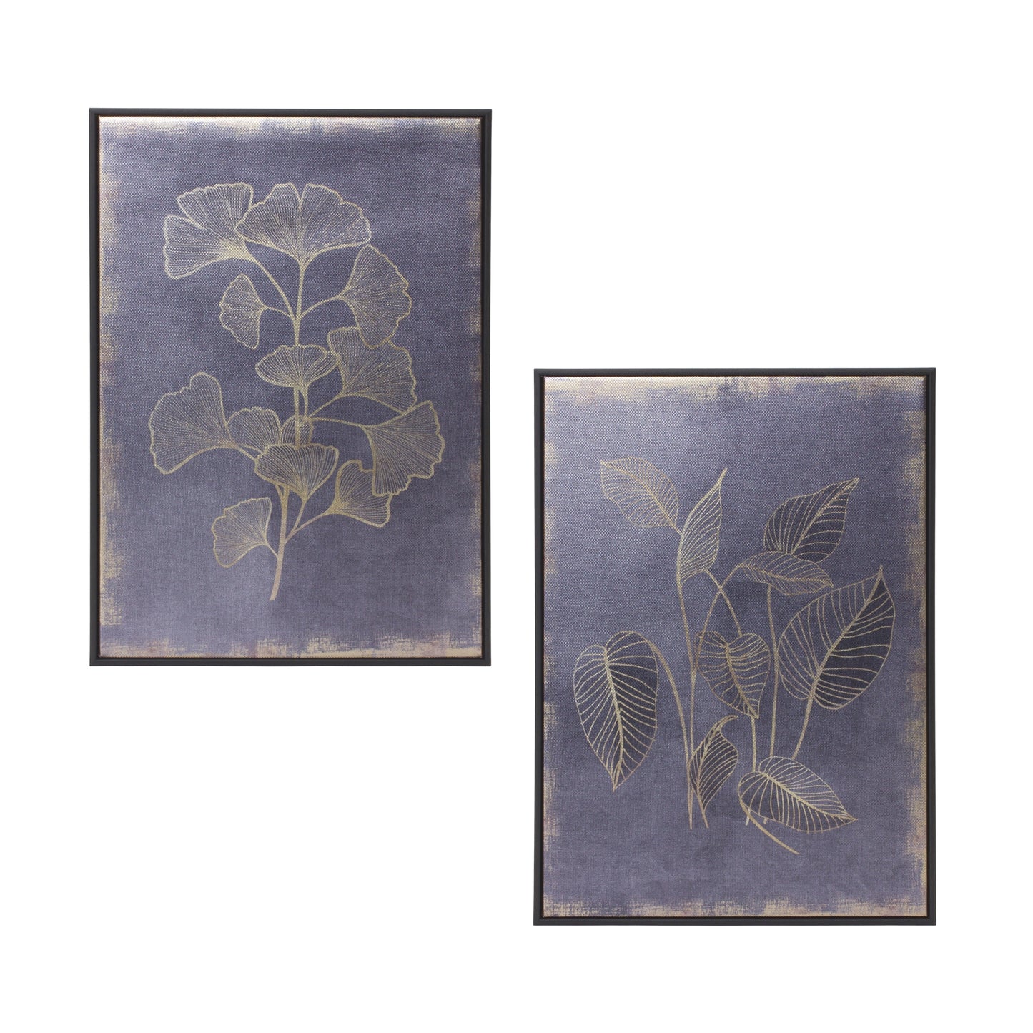 Framed Foliage Botanical Prints (Set of 2)