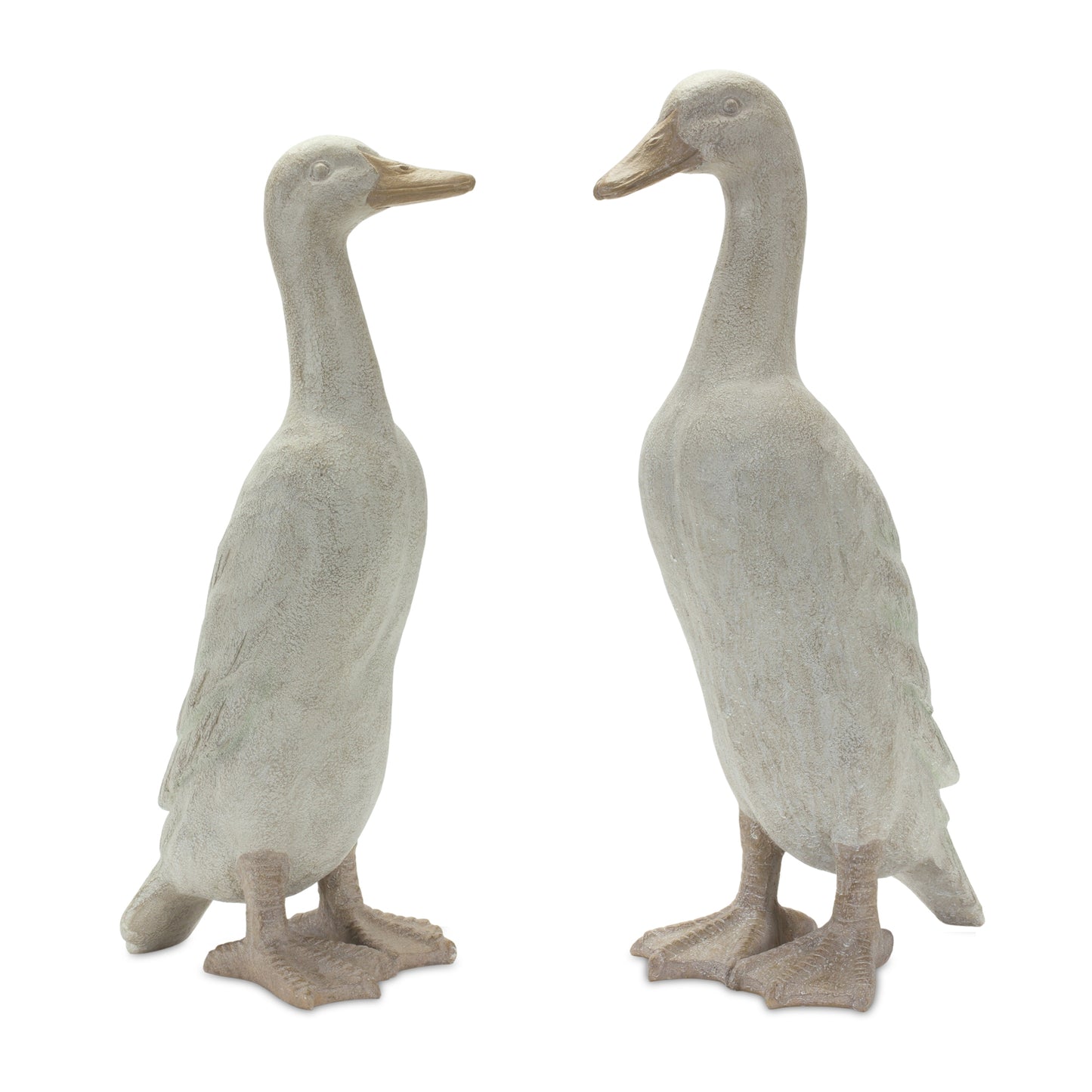 Standing Duck Garden Statues (Set of 2)