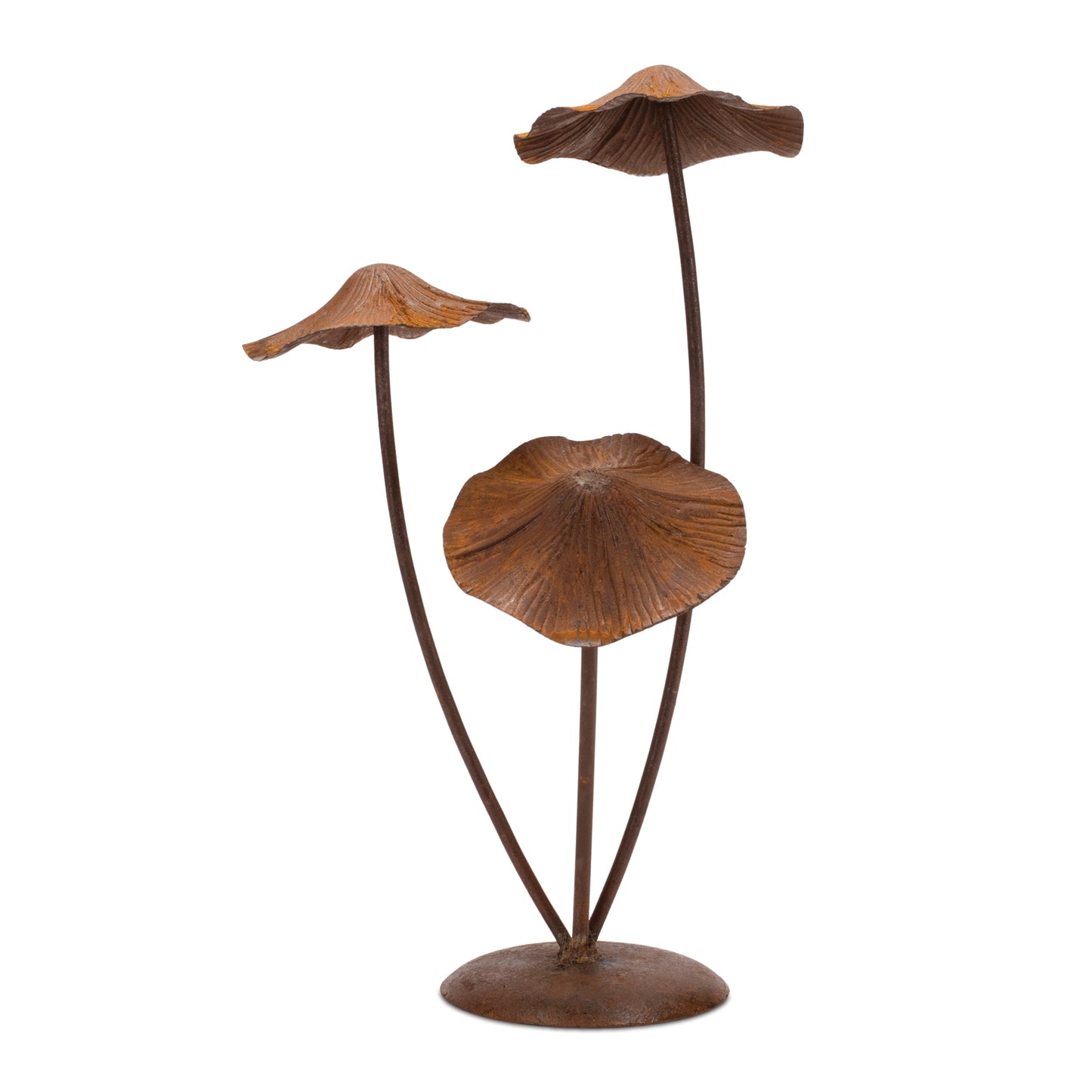 Mushroom Decor 18”H Iron