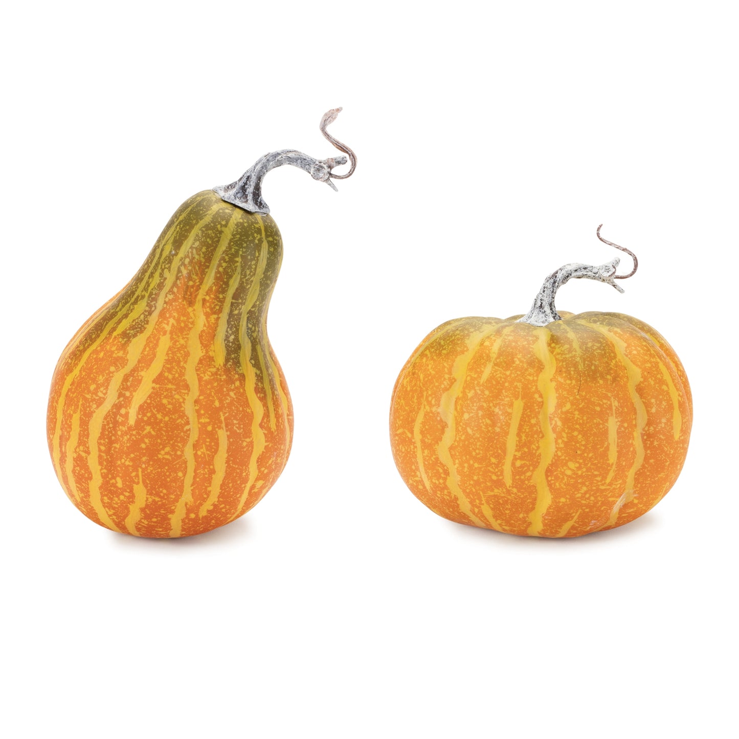 Foam Pumpkin and Gourd Decor (Set of 2)