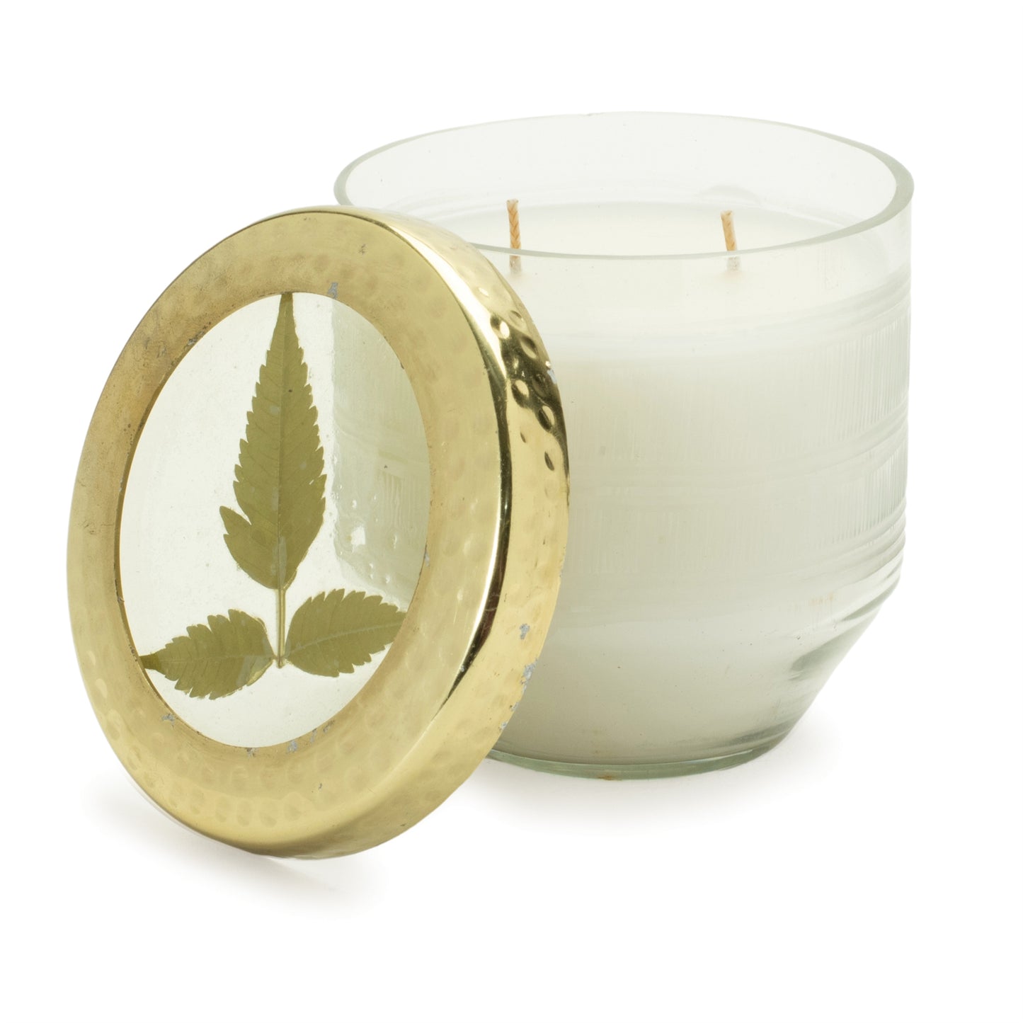 Candle in Glass 4.25"D x 4.25"H
