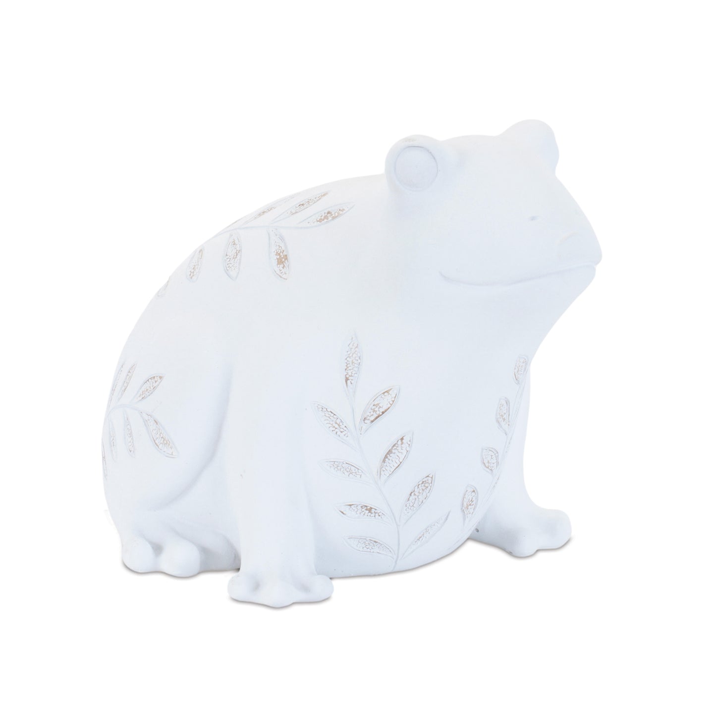Etched Frog and Turtle Figurine (Set of 2)