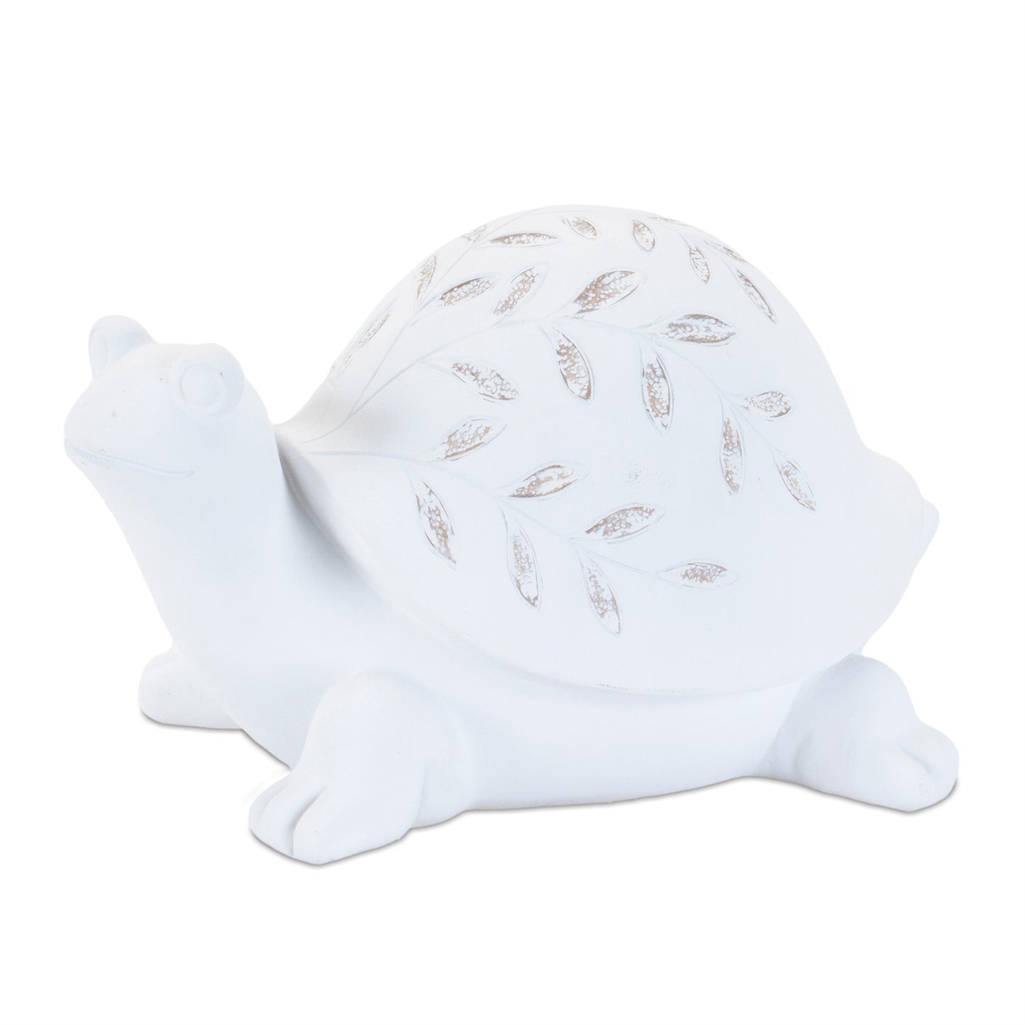 Etched Frog and Turtle Figurine (Set of 2)