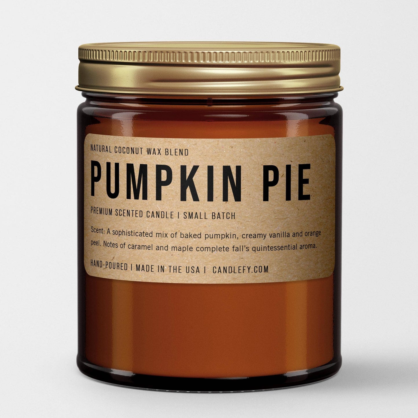 Scented Candle: Pumpkin Pie