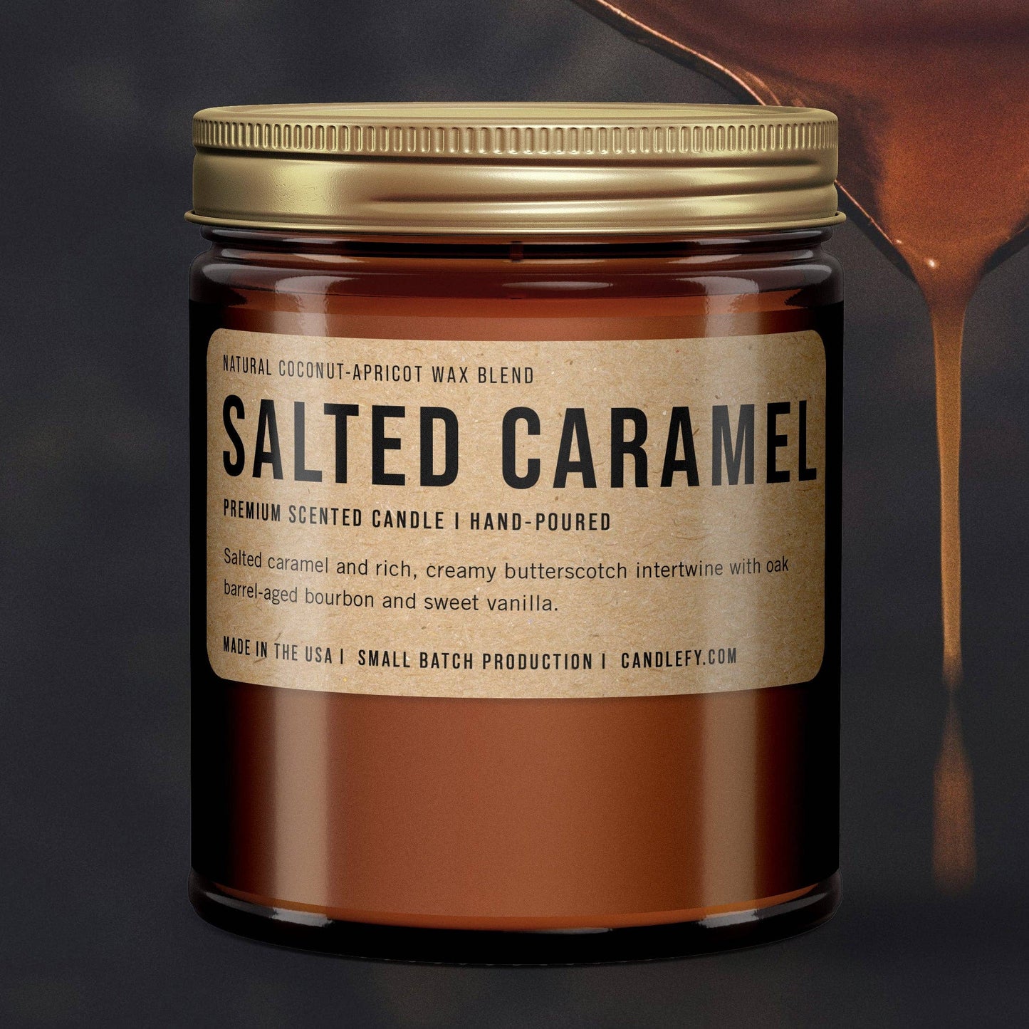 Scented Candle: Salted Caramel