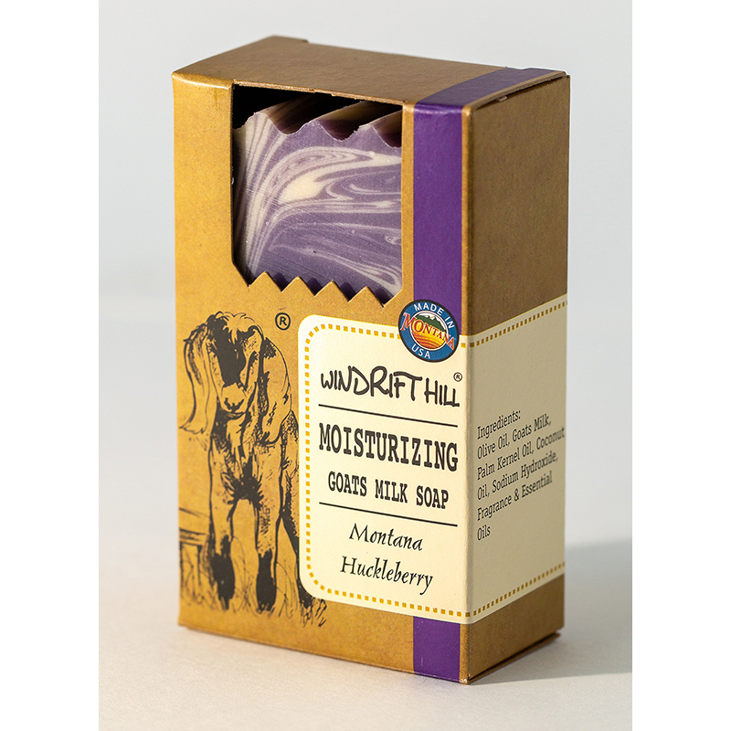 Huckleberry Goat Soap