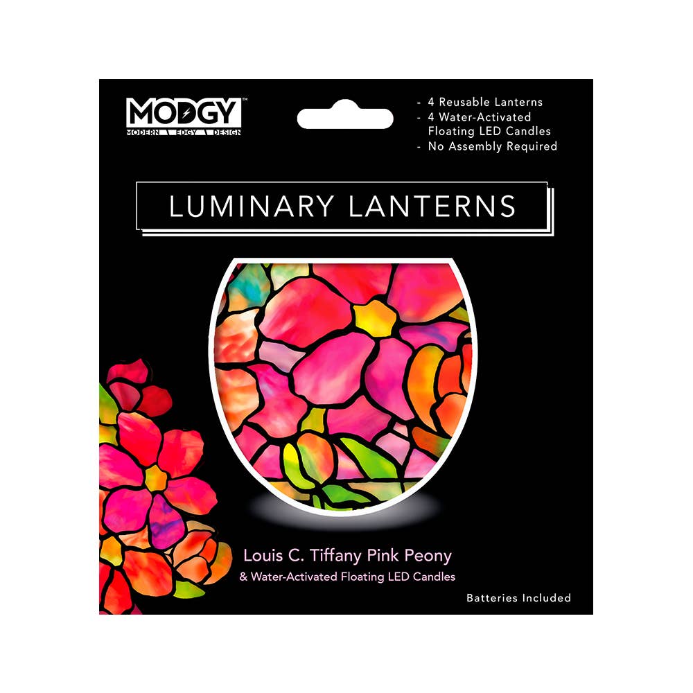 Luminary Lanterns - Louis C. Tiffany Pink Peony