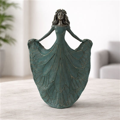 Dancing Fairy Figurine 12.75”H