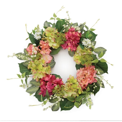 Hydrangea Wreath 22”D