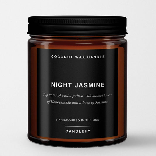 Night Jasmine: Scented Candle