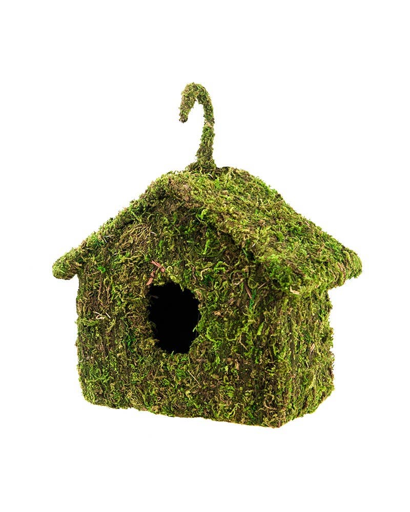 Maison Deco Birdhouse, Fresh Green, 7 x 7in