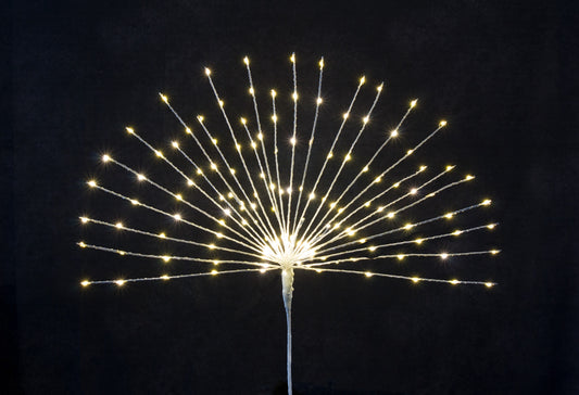 LED Starburst Tree Topper 31"H (Set of 2)