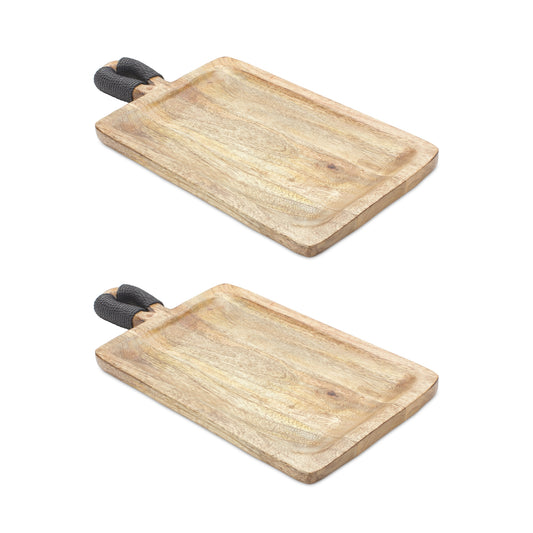 Mango Wood Cutting Boards (Set of 2)