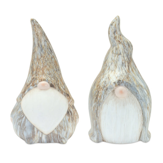 Terra Cotta Gnome Figurines (Set of 2)