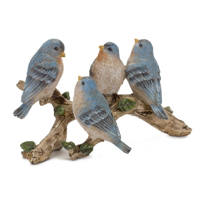 Birds on Branch Figurine