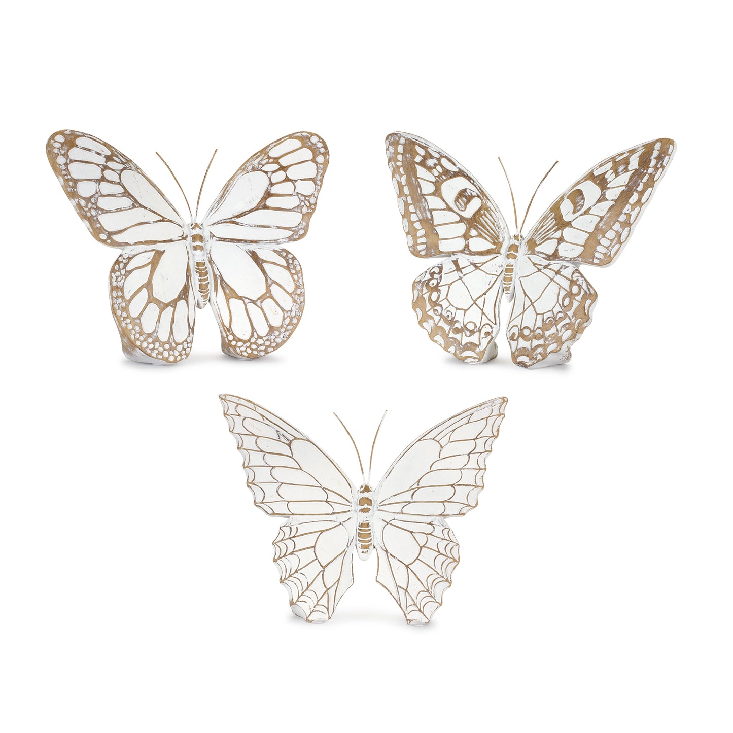 Butterfly Shelf Sitters (Set of 3)