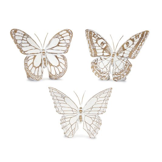 Butterfly Shelf Sitters (Set of 3)