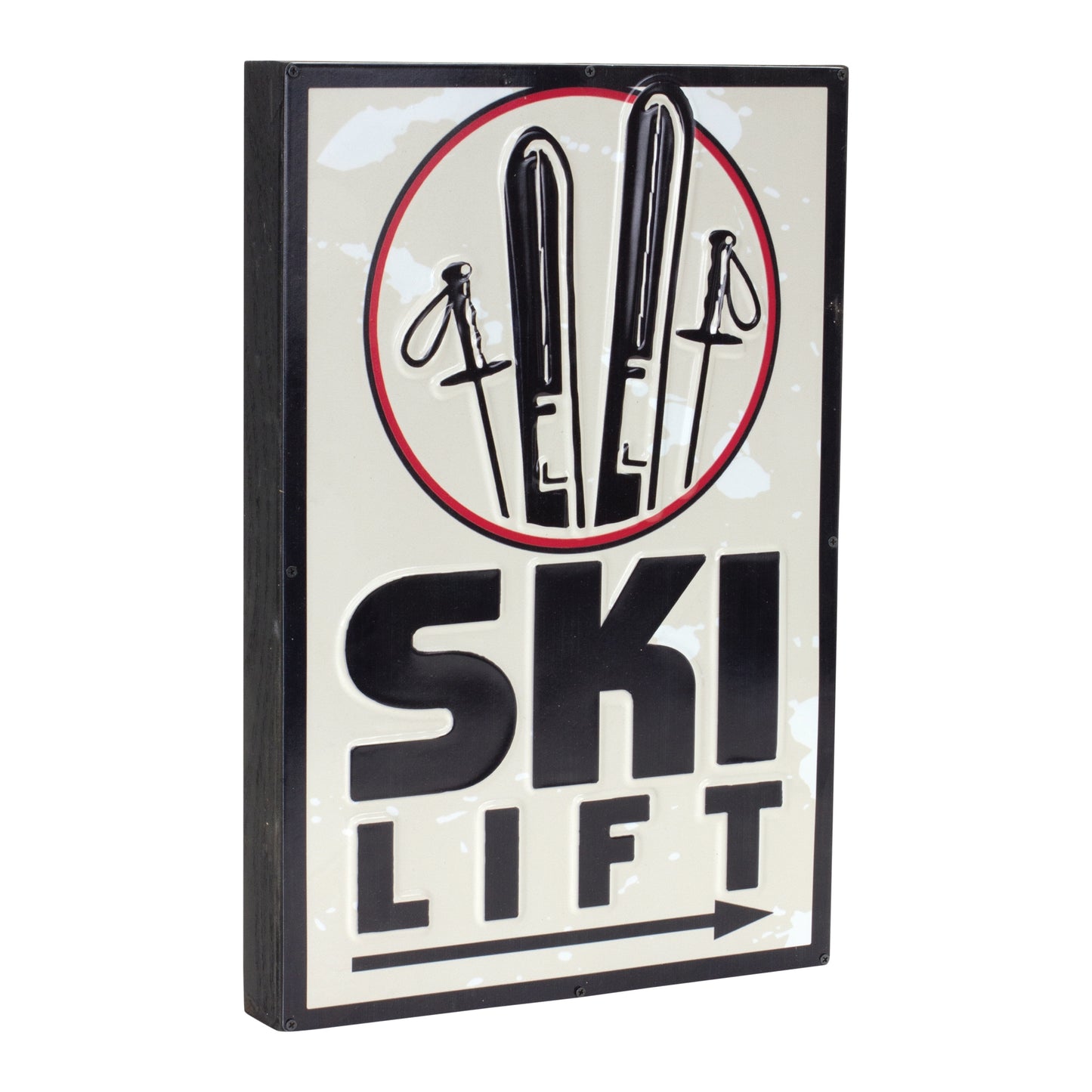 Ski Lift Lodge Sign 15.75"H