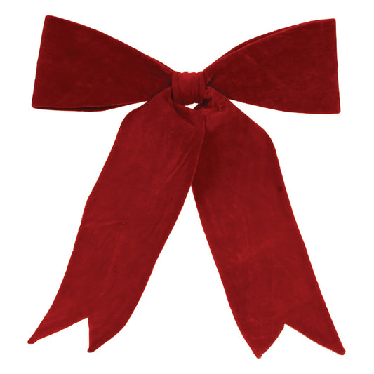 Red Wired Holiday Bow (Set of 2)