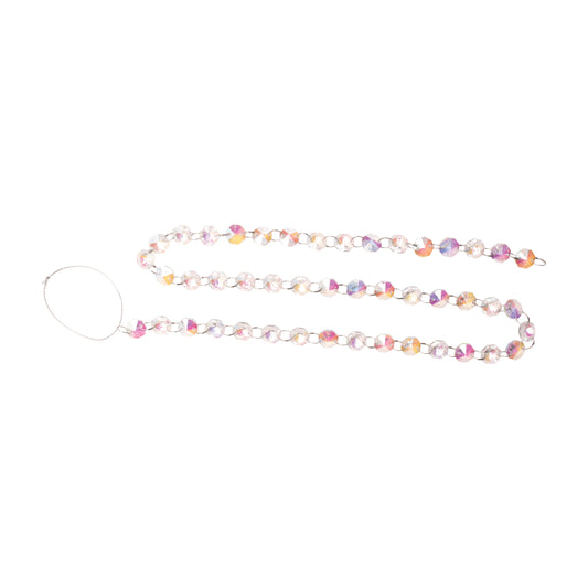 Iridescent Glass Jewel Garland (Set of 2)