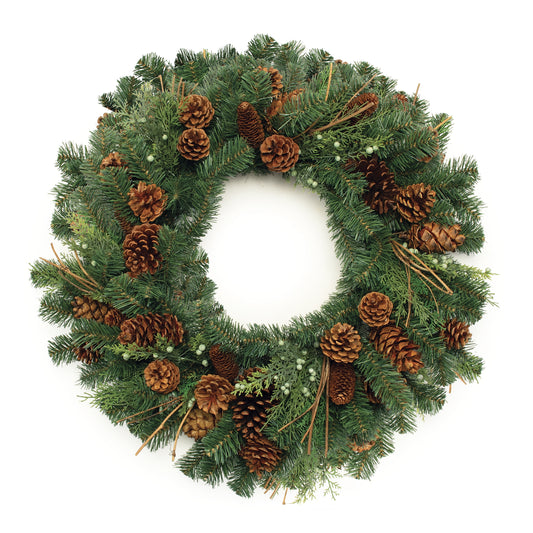Pine Wreath 32”D