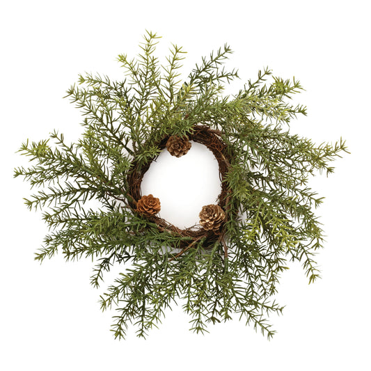 Winter Pine Wreath (Set of 2) 14.5"