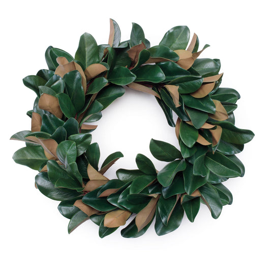 Magnolia Leaf Wreath 24"D- out of stock