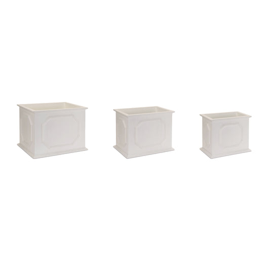 Wooden Box Planters (Set of 3)