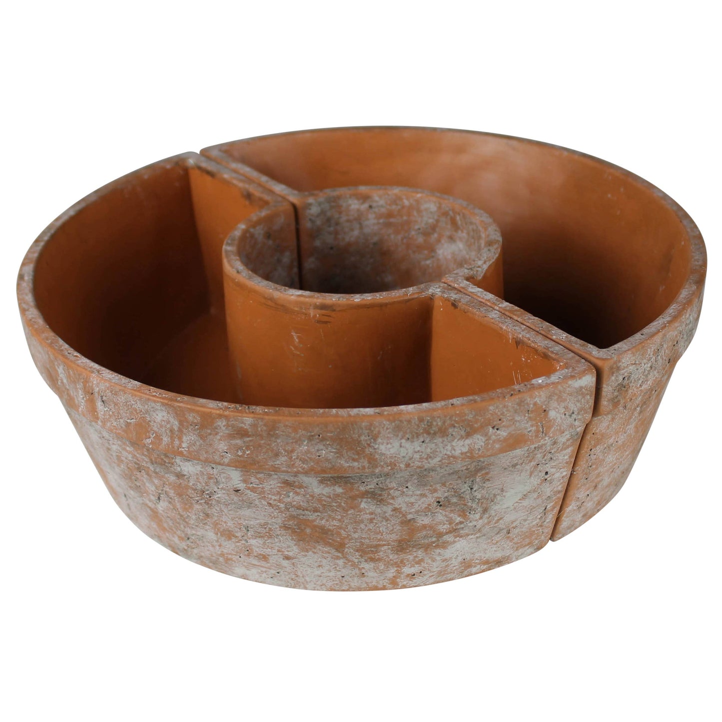 Tresco Rustic Umbrella Planter Cement