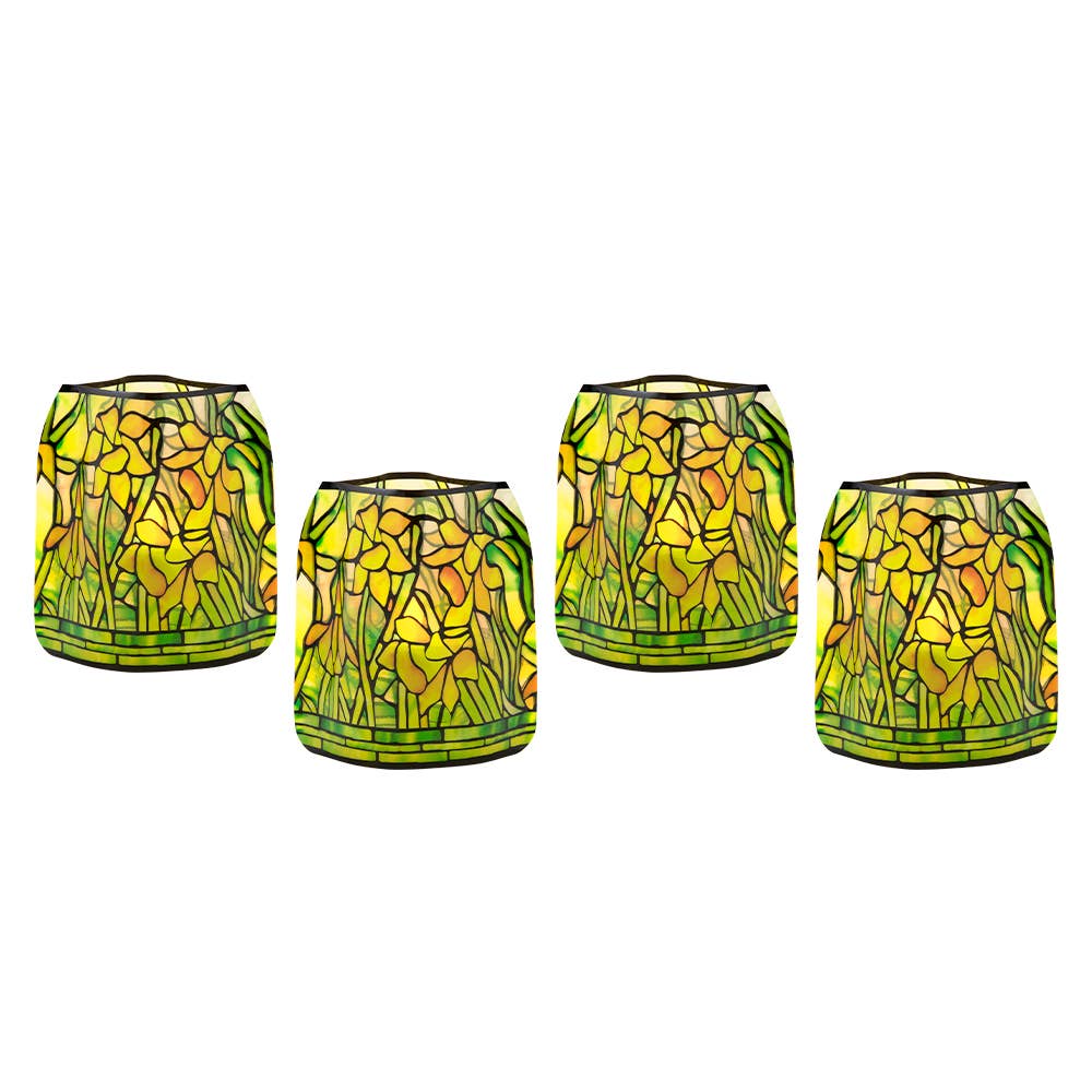 Luminary Lantern - Louis C. Tiffany Daffodils