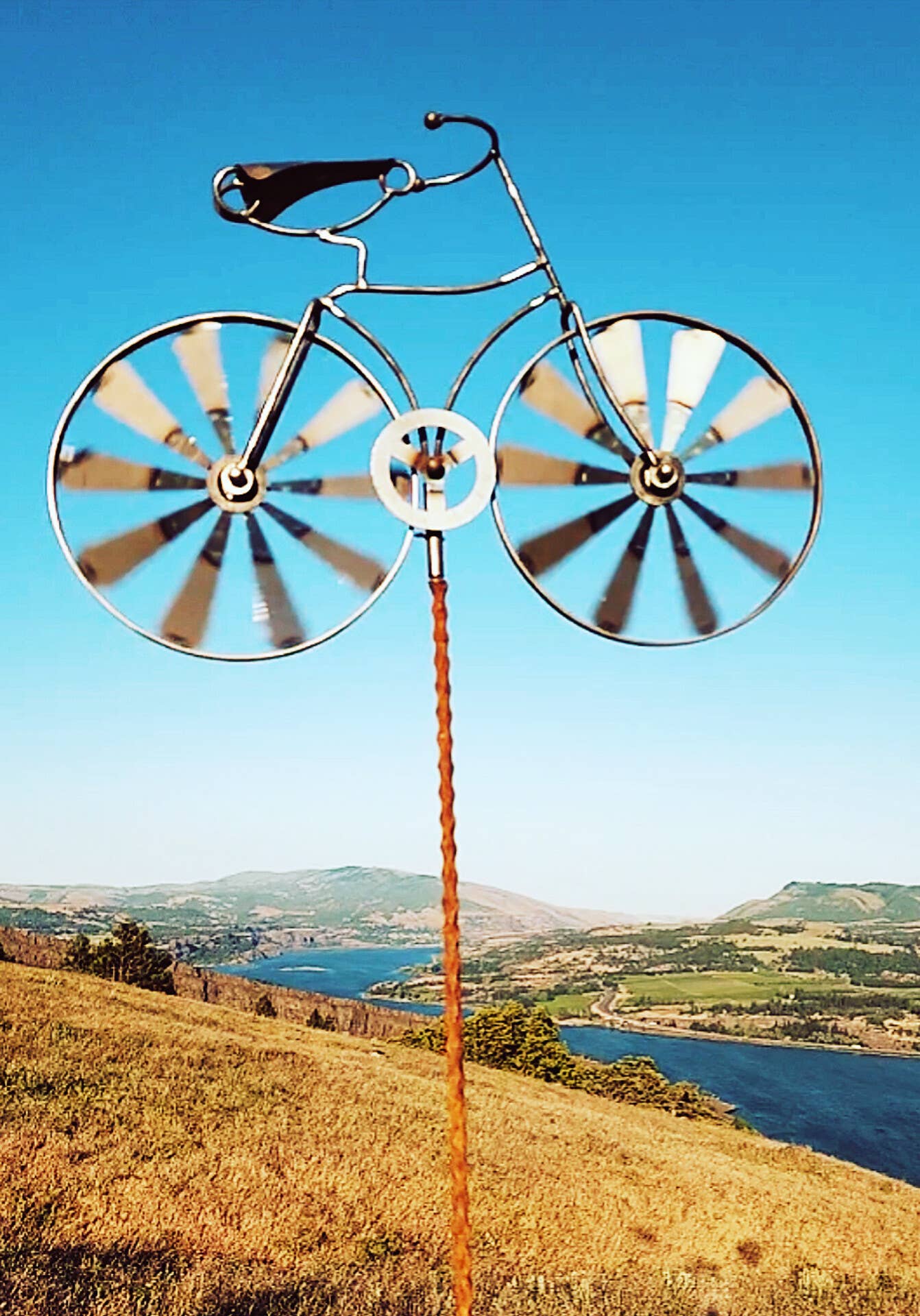 Rusty Bicycle Spinner