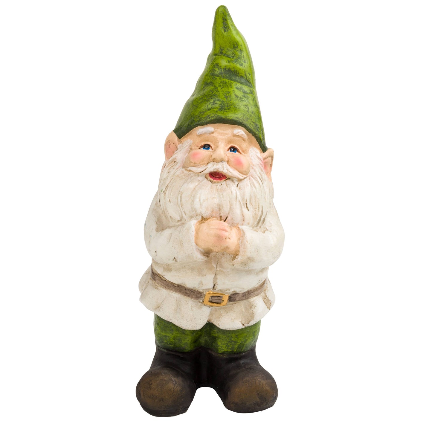 Garden Gnome Statue with Folded Hands
