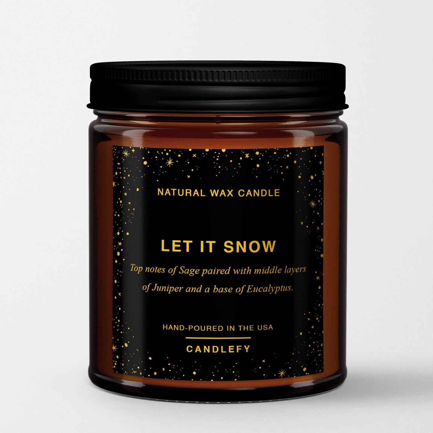 Christmas Candle: Let it Snow / Juniper & Sage