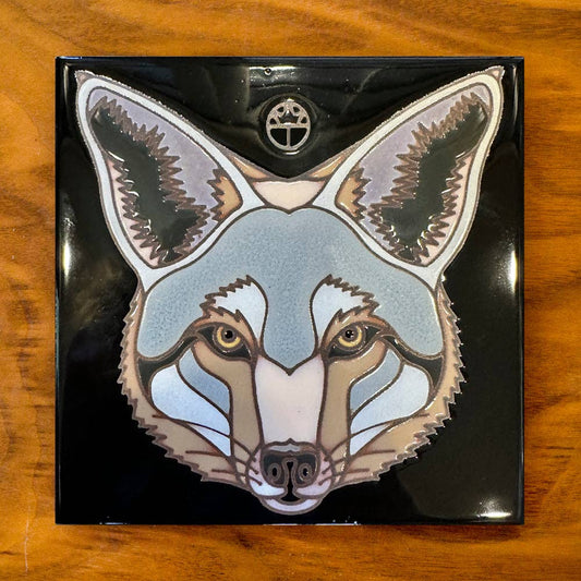 Artist Made Tile: Coyote