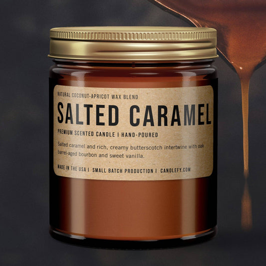 Salted Caramel Scented Candle