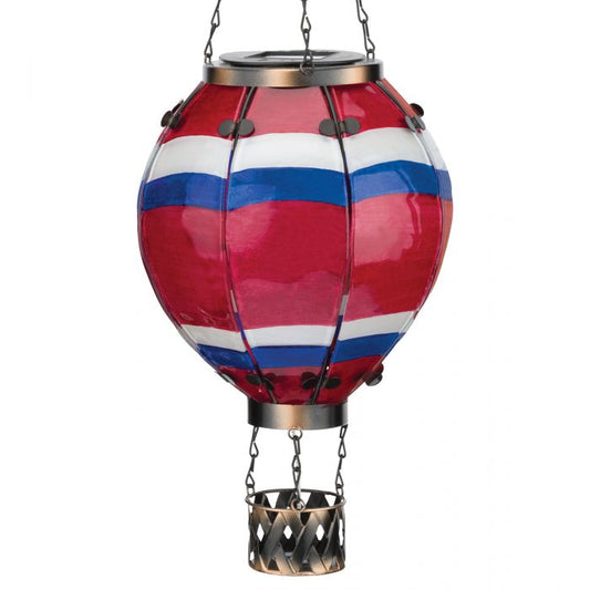 Solar Hot Air Balloon Red/Wht/Blue Lrg