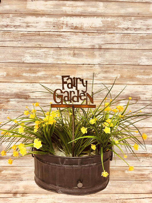 Fairy Garden Sign Stake