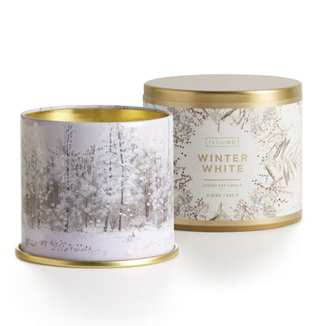 Winter White Vanity Tin Candle
