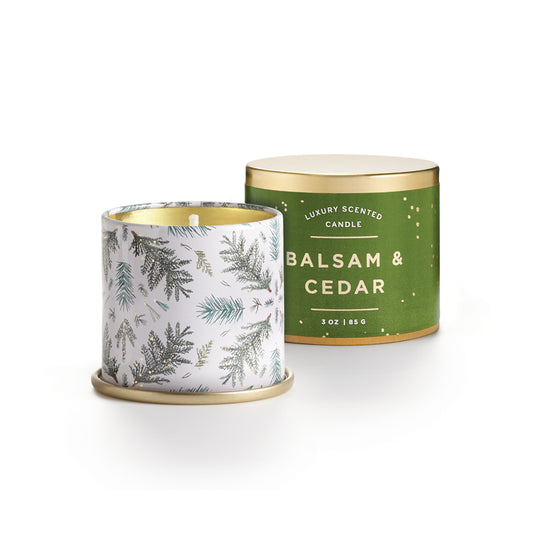 Balsam & Cedar Demi Tin