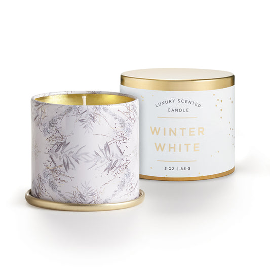 Winter White Demi Tin