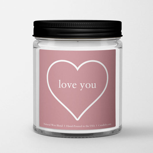 Sea Salt + Orchid:  Love You Candle