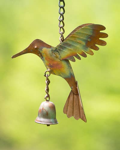 Hanging Hummingbird Bell