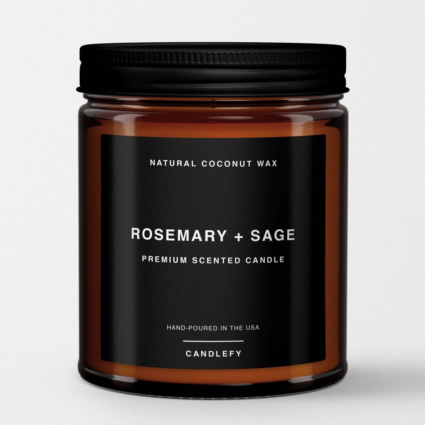 Rosemary + Sage: Premium Scented Candle