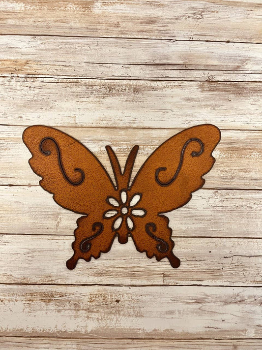 Butterfly Garden Friend Image Wall Sign